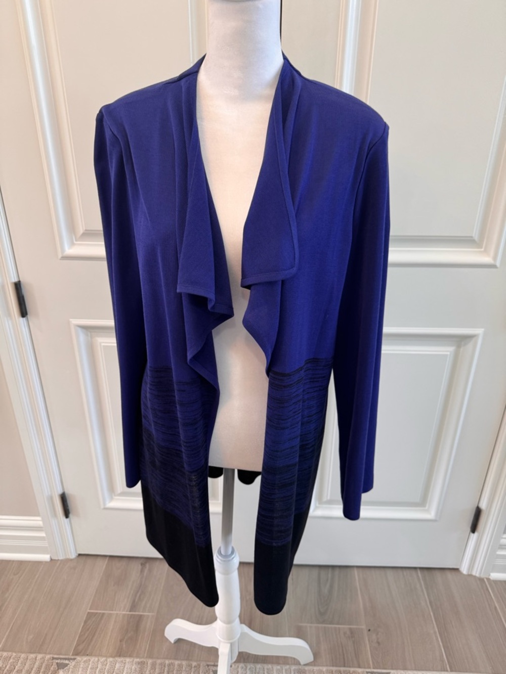 Misook Royal Blue Knit Top